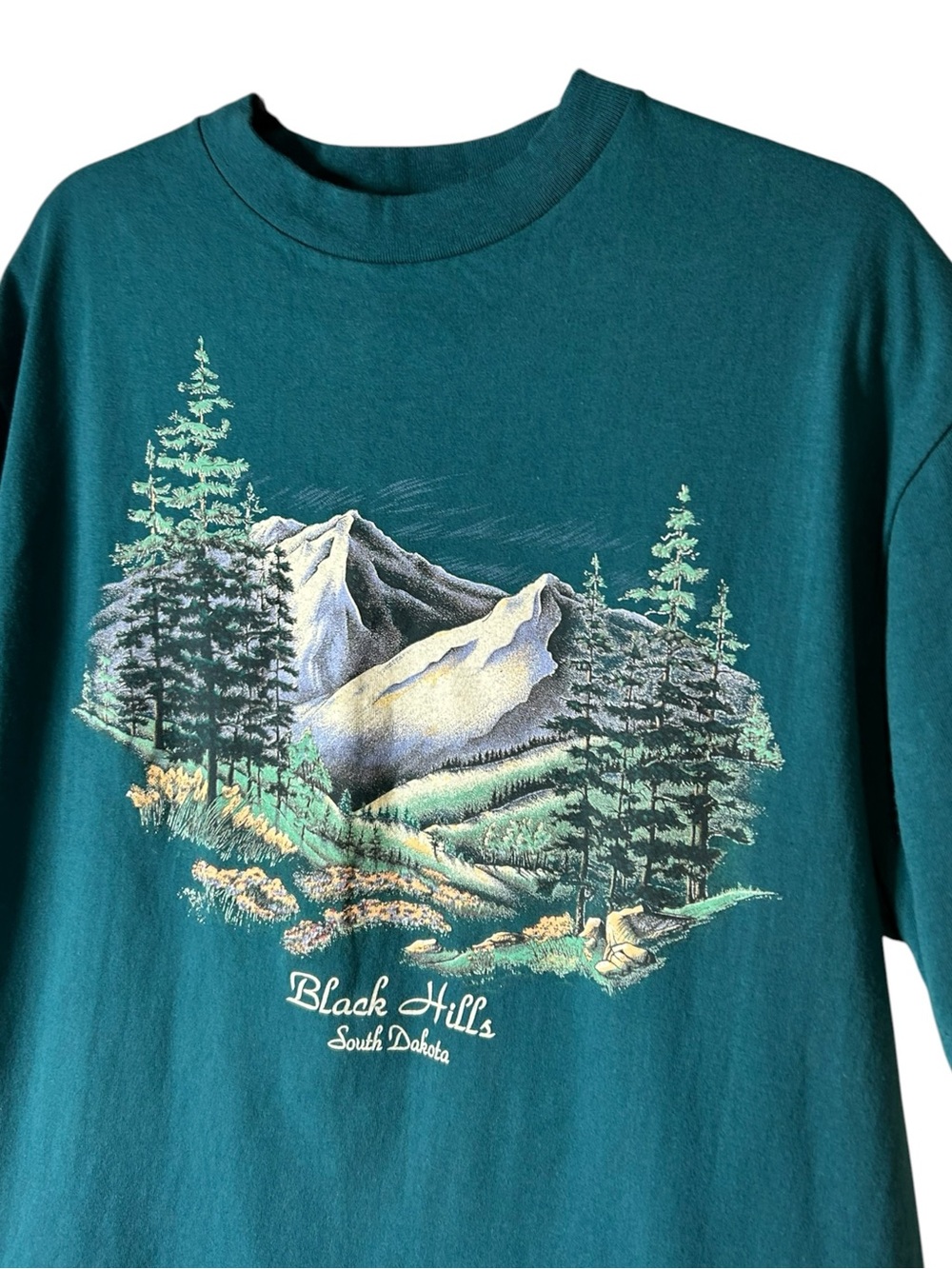 Vintage Black Hills South Dakota Tee Single Stitch USA Made Large - Picture 3 of 11